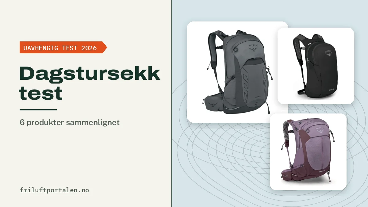 Dagstursekk test