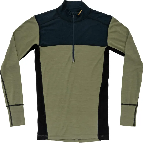 Devold Lauparen Merino 190 Zip Neck ullundertøy for herre