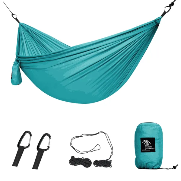 Hawaii Hammock Double Hammock, blå dobbel hengekøye