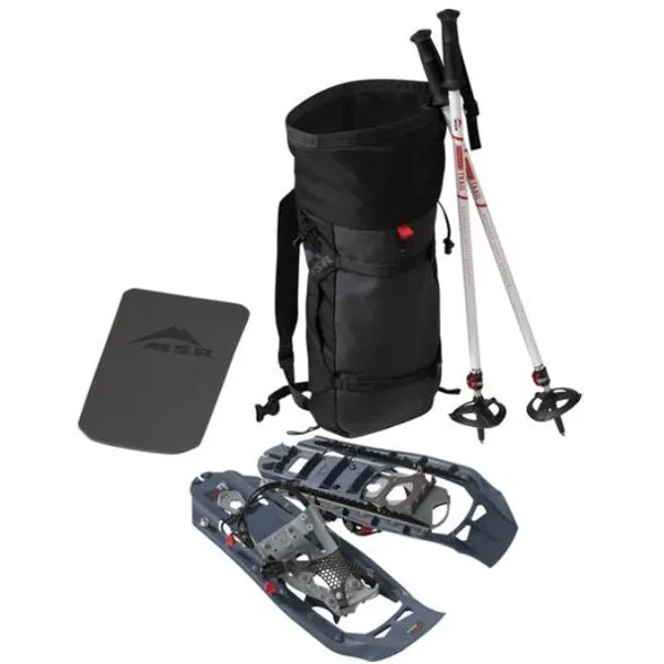 MSR Evo Trail trugesett med staver og sekk