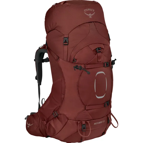 Osprey Aether 65 sett fra siden